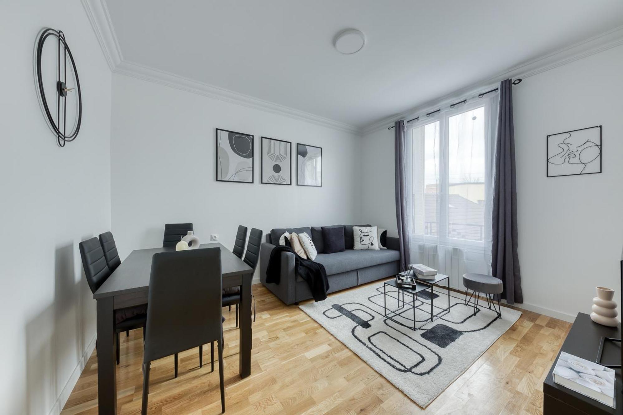 לה קורנב Maison 8 Personnes - Parking - Metro 7 Et Rer B A 6 Minutes מראה חיצוני תמונה